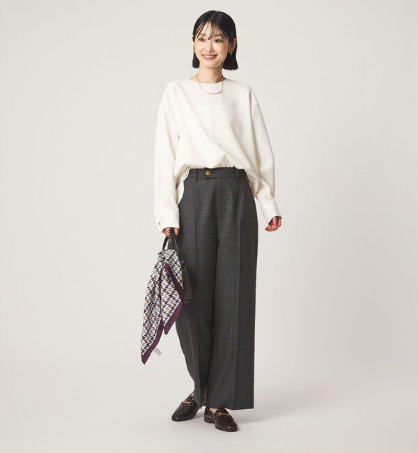 UNITED ARROWS green label relaxing「［size SHORT/TALLあり］Greed グリード ストレート パンツ ウォッシャブル」|スラックス|