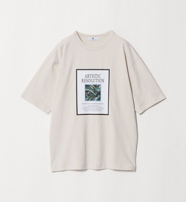UNITED ARROWS green label relaxing「＜Phospho Graphica＞グラフィック 半袖 Tシャツ カットソー」|Tシャツ・カットソー|