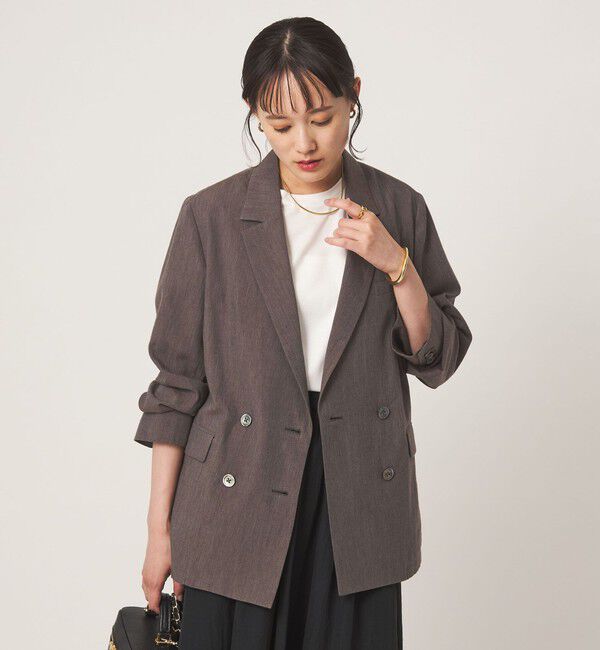 UNITED ARROWS green label relaxing「FAbRICA ダブルジャケット」|テーラードジャケット|