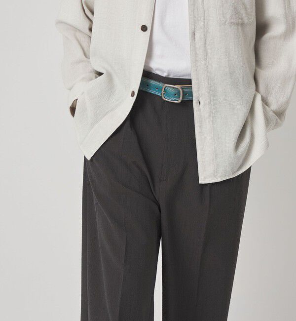 STEVEN ALAN「＜Steven Alan＞ TW サッカー イン ツープリーツ ドレス トラウザーズ」|スラックス|