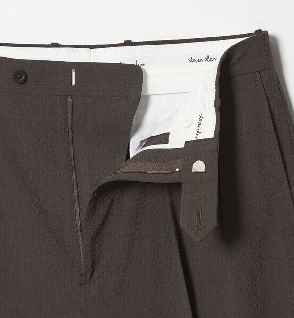 STEVEN ALAN「＜Steven Alan＞ TW サッカー イン ツープリーツ ドレス トラウザーズ」|スラックス|