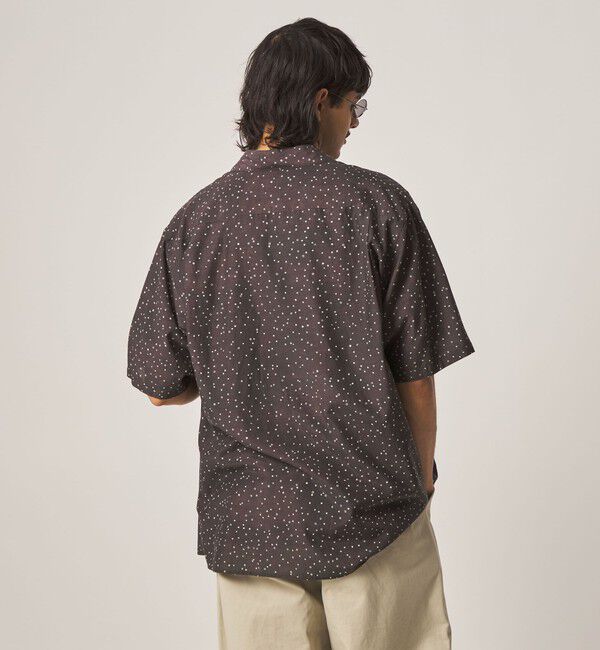 STEVEN ALAN「＜Steven Alan＞ プリント レギュラーカラー ショートスリーブ シャツ BOX」|シャツ・ブラウス|