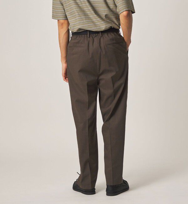 STEVEN ALAN「＜Steven Alan＞ P/RA トロピカル イン ツープリーツ ドレス トラウザーズ ハーフイージー」|スラックス|