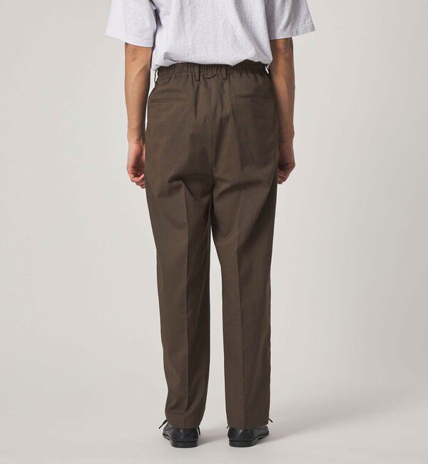 STEVEN ALAN「＜Steven Alan＞ P/RA トロピカル イン ツープリーツ ドレス トラウザーズ ハーフイージー」|スラックス|