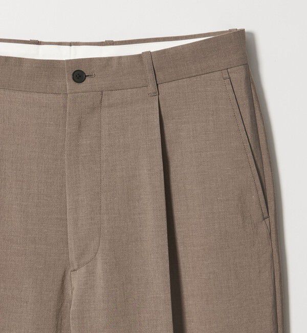 STEVEN ALAN「＜Steven Alan＞ RENURMY アウト ワンプリーツ スラックス」|スラックス|