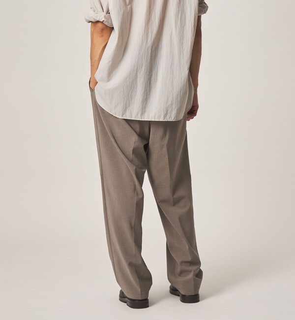 STEVEN ALAN「＜Steven Alan＞ RENURMY アウト ワンプリーツ スラックス」|スラックス|
