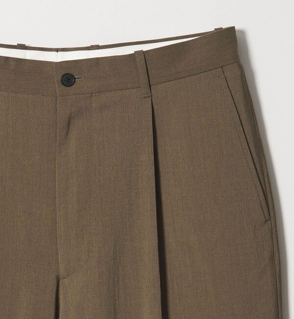 STEVEN ALAN「＜Steven Alan＞ RENURMY アウト ワンプリーツ スラックス」|スラックス|