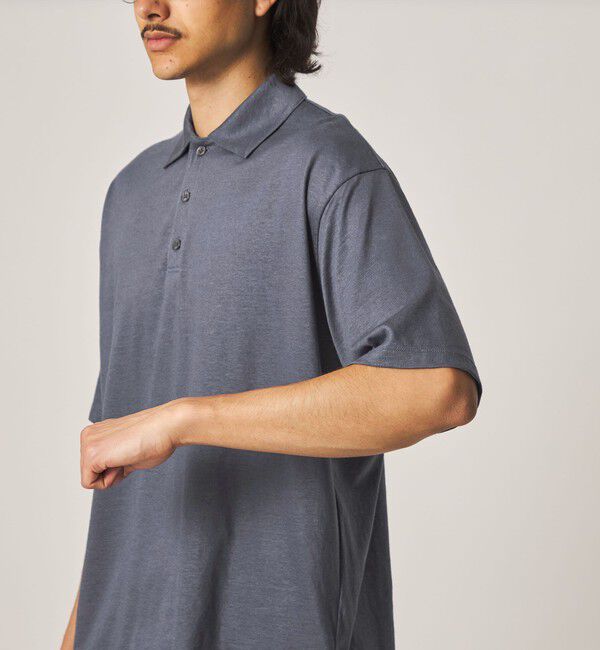 STEVEN ALAN「＜Steven Alan＞ RAMIE/PE ポロシャツ」|ポロシャツ|