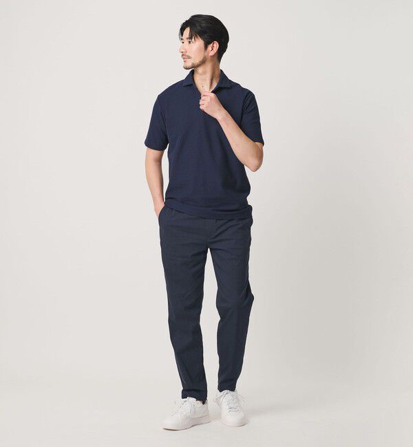 BEAUTY&YOUTH UNITED ARROWS「【WEB限定 WARDROBE SMART】クール ストレッチ イージーパンツ 【接触冷感・吸水速乾】」|チノ|