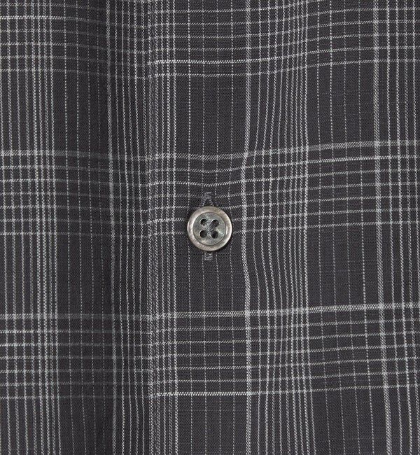 STEVEN ALAN「＜Steven Alan＞ スラブ チェック レギュラーカラー ショートスリーブ シャツ」|シャツ・ブラウス|