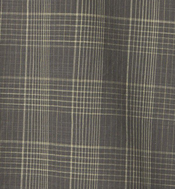 STEVEN ALAN「＜Steven Alan＞ スラブ チェック レギュラーカラー ショートスリーブ シャツ」|シャツ・ブラウス|