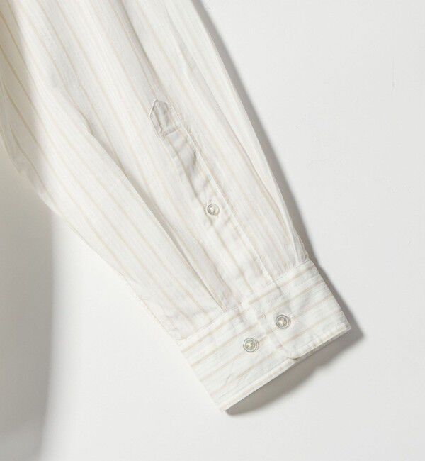 STEVEN ALAN「＜Steven Alan＞ AKIHA ストライプ レギュラーカラー シャツ LOOSE」|シャツ・ブラウス|