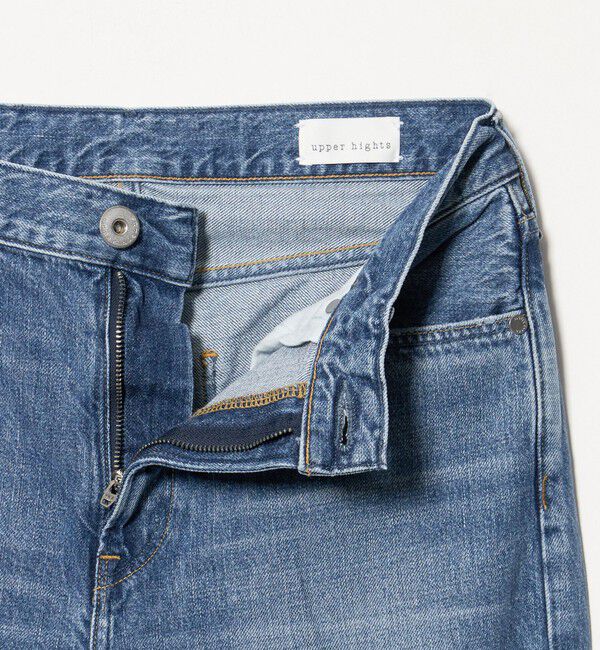 BEAUTY&YOUTH UNITED ARROWS「＜upper hights＞THE NIECE MID RISE デニムパンツ/コバルト」|デニム|