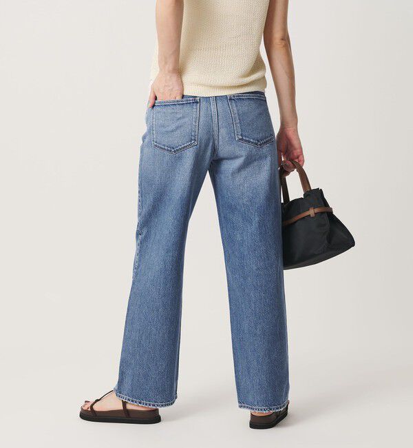 BEAUTY&YOUTH UNITED ARROWS「＜upper hights＞THE NIECE MID RISE デニムパンツ/コバルト」|デニム|