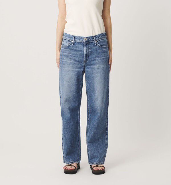 BEAUTY&YOUTH UNITED ARROWS「＜upper hights＞THE NIECE MID RISE デニムパンツ/コバルト」|デニム|