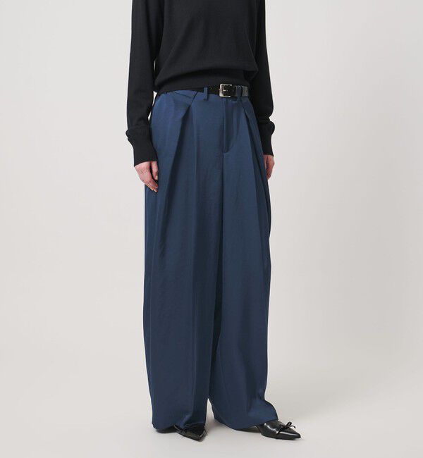 AEWEN MATOPH「＜AEWEN MATOPH＞サテンインタックパンツ ‐ ウォッシャブル - 」|その他|