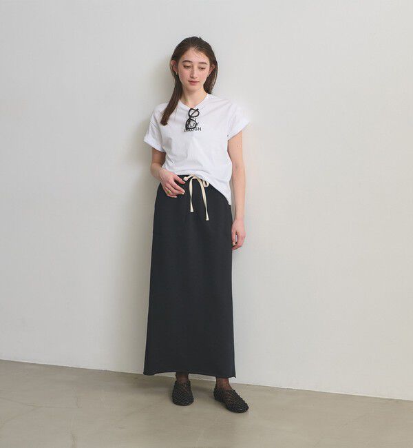 UNITED ARROWS「コード フラットシューズ」|バレエシューズ|