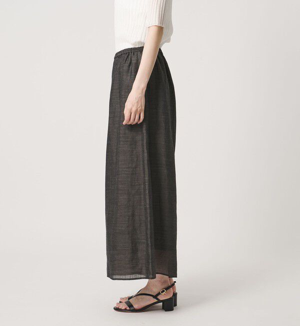 UNITED ARROWS「ギャザー フレアパンツ  ‐ウォッシャブル‐」|その他|