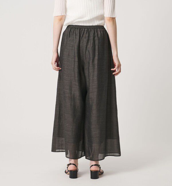 UNITED ARROWS「ギャザー フレアパンツ  ‐ウォッシャブル‐」|その他|