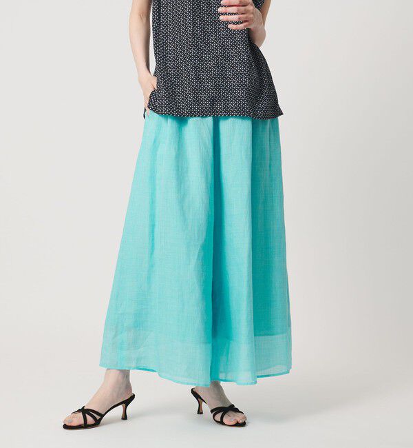 UNITED ARROWS「ギャザー フレアパンツ  ‐ウォッシャブル‐」|その他|