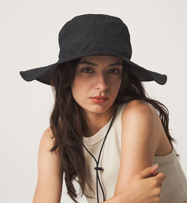 UNITED ARROWS green label relaxing「＜スタイリスト 兵藤千尋さんコラボ・NEW ERA＞ブリムハット UVカット 撥水」|ハット|