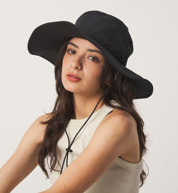 UNITED ARROWS green label relaxing「＜スタイリスト 兵藤千尋さんコラボ・NEW ERA＞ブリムハット UVカット 撥水」|ハット|