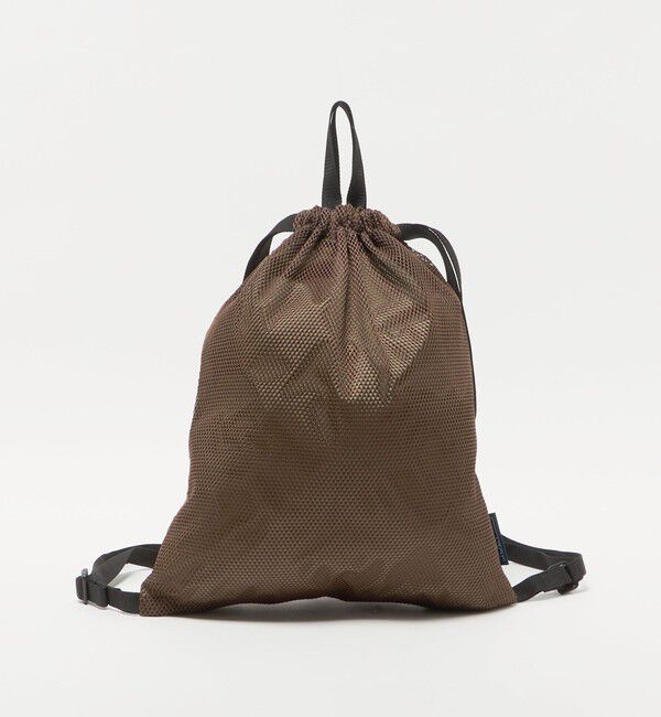 UNITED ARROWS green label relaxing「【別注】＜JULY NINE＞メッシュ ナップサック リュック バッグ」|リュック|MD.BROWN