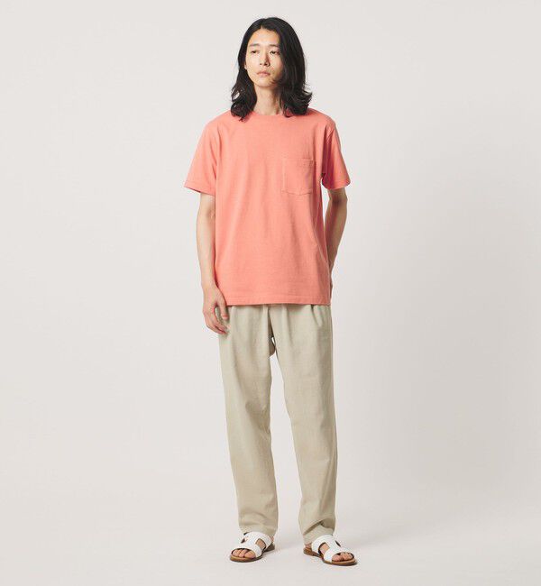 UNITED ARROWS「サマーポリエステル ナチュラルポプリン オールギャザー 1プリーツ イージーパンツ」|その他|