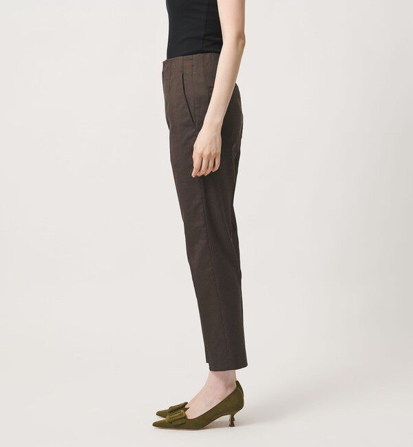 UNITED ARROWS「シャイニー スリム パンツ ‐ストレッチ ウォッシャブル‐」|スラックス|