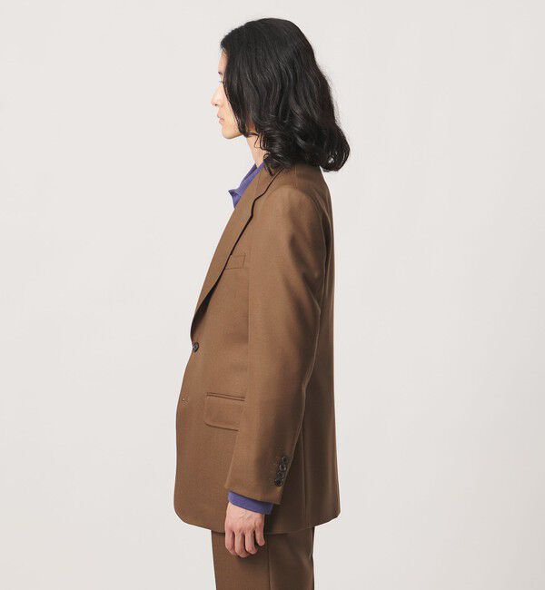 UNITED ARROWS「ギャバジン シングル 2ボタン テーラードジャケット ヨコストレッチ」|テーラードジャケット|