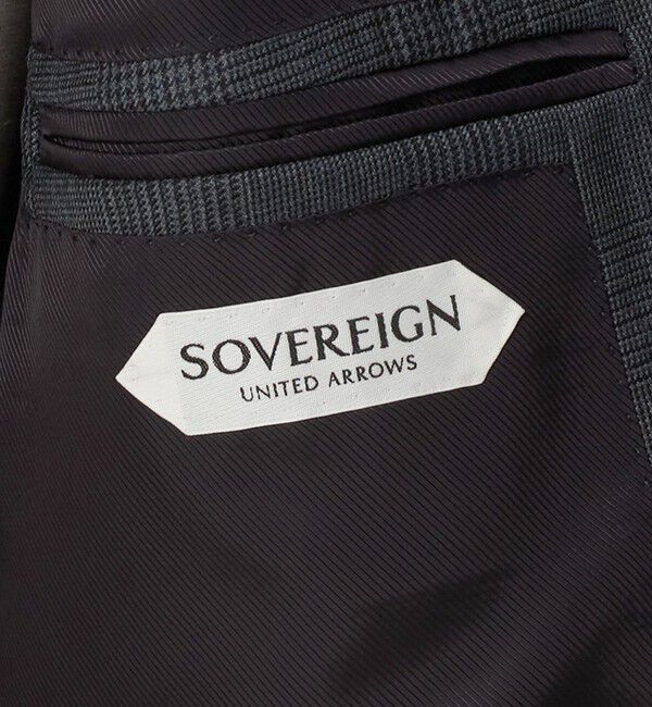 UNITED ARROWS「＜SOVEREIGN＞ グレンプレイド シングル 3ボタン スーツ REGULAR MODEL」|スーツ|