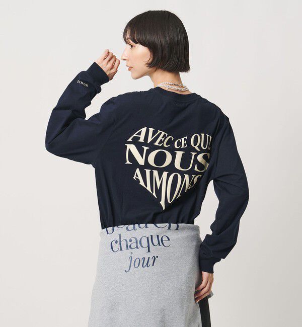 UNITED ARROWS「【別注】＜NOMADIS＞AMOUR/H  ロングスリーブ Tシャツ」|Tシャツ・カットソー|