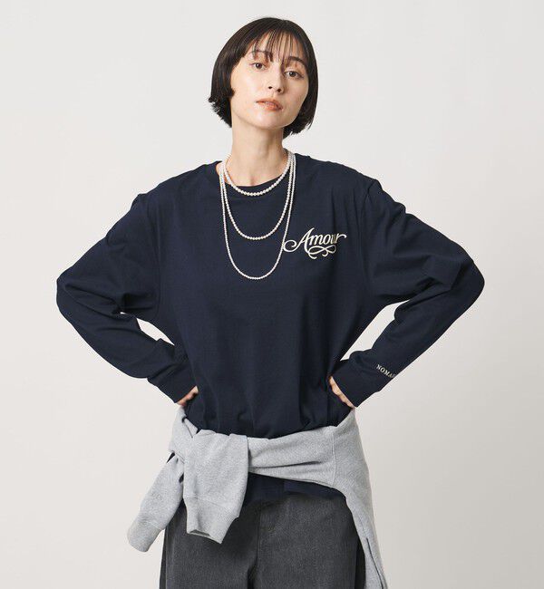 UNITED ARROWS「【別注】＜NOMADIS＞AMOUR/H  ロングスリーブ Tシャツ」|Tシャツ・カットソー|