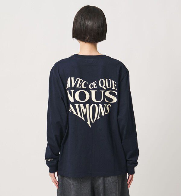 UNITED ARROWS「【別注】＜NOMADIS＞AMOUR/H  ロングスリーブ Tシャツ」|Tシャツ・カットソー|
