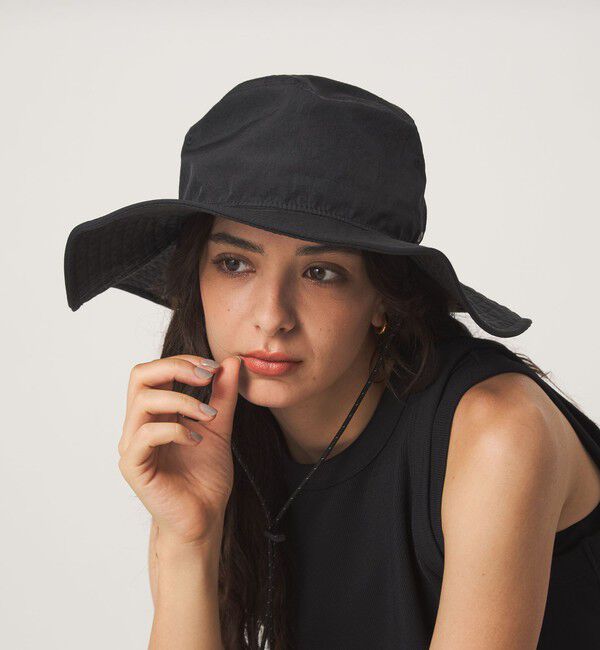UNITED ARROWS green label relaxing「＜スタイリスト 兵藤千尋さんコラボ・NEW ERA＞ブリムハット UVカット 撥水」|ハット|