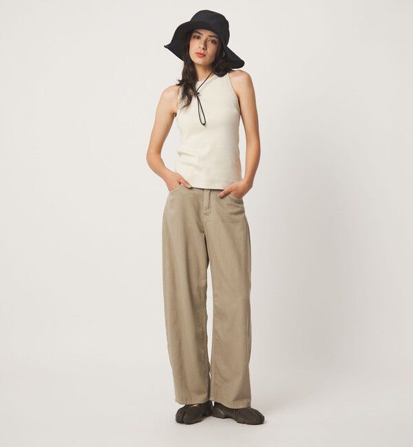 UNITED ARROWS green label relaxing「＜スタイリスト 兵藤千尋さんコラボ・NEW ERA＞ブリムハット UVカット 撥水」|ハット|