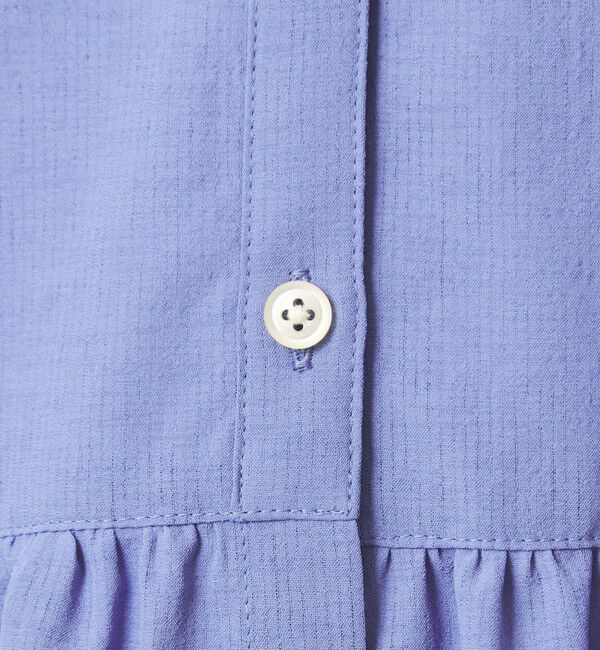 UNITED ARROWS green label relaxing「［size SHORTあり］ペプラム ブラウス UVカット 通気性 吸水速乾」|シャツ・ブラウス|