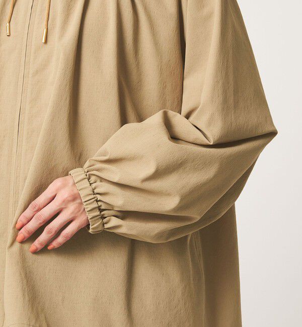 UNITED ARROWS green label relaxing「［size SHORTあり］フード ギャザー シャツ  UVカット 通気性 吸水速乾」|シャツ・ブラウス|