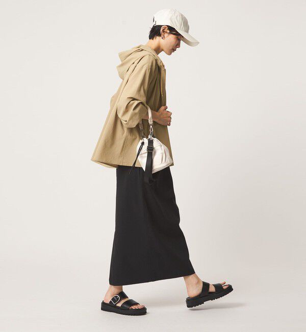 UNITED ARROWS green label relaxing「［size SHORTあり］フード ギャザー シャツ  UVカット 通気性 吸水速乾」|シャツ・ブラウス|