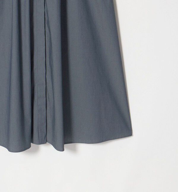 UNITED ARROWS green label relaxing「［size SHORTあり］シャツ襟 フィット＆フレア タック ショートスリーブ ワンピース」|ワンピース|