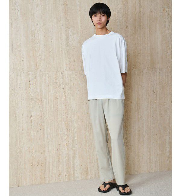 UNITED ARROWS green label relaxing「ドルマンスリーブ クルーネック 半袖Tシャツ -UVカット・接触冷感・遮熱-」|Tシャツ・カットソー|