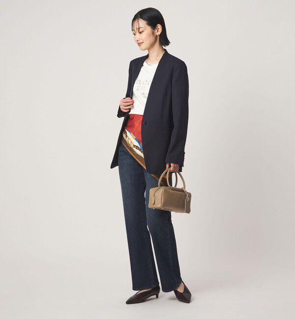 UNITED ARROWS green label relaxing「［size SHORT/TALLあり］Greed グリード ノーラペル ジャケット ウォッシャブル」|ノーカラージャケット|