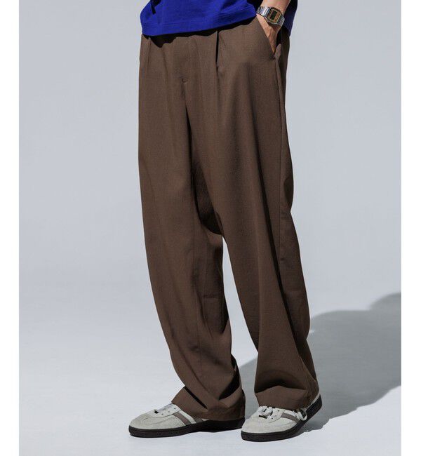 UNITED ARROWS green label relaxing「SHIELDRY ワイド 1P パンツ W4 -伸縮性・UVカット・遮熱-」|その他|MOCA