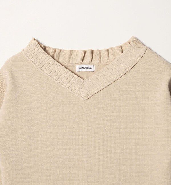EMMEL REFINES「＜EMMEL REFINES＞EM レーストリミング ミニワンピース」|ワンピース|
