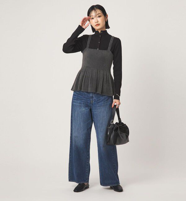 UNITED ARROWS green label relaxing「フラッフフェザー ニット キャミソール」|キャミソール|