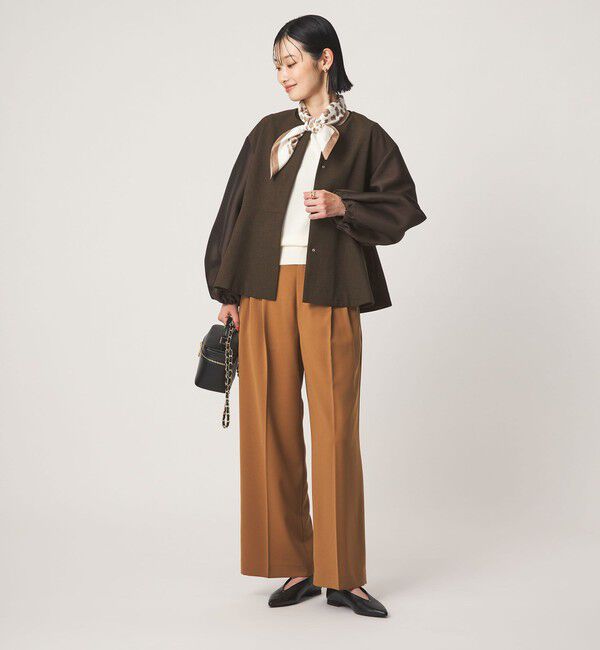 UNITED ARROWS green label relaxing「［size SHORTあり］fleurie(フルリー) フォルム ジャケット」|ノーカラージャケット|