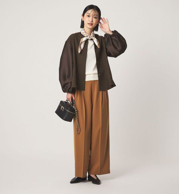 UNITED ARROWS green label relaxing「［size SHORTあり］fleurie(フルリー) フォルム ジャケット」|ノーカラージャケット|