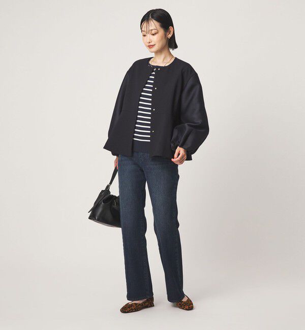 UNITED ARROWS green label relaxing「［size SHORTあり］fleurie(フルリー) フォルム ジャケット」|ノーカラージャケット|