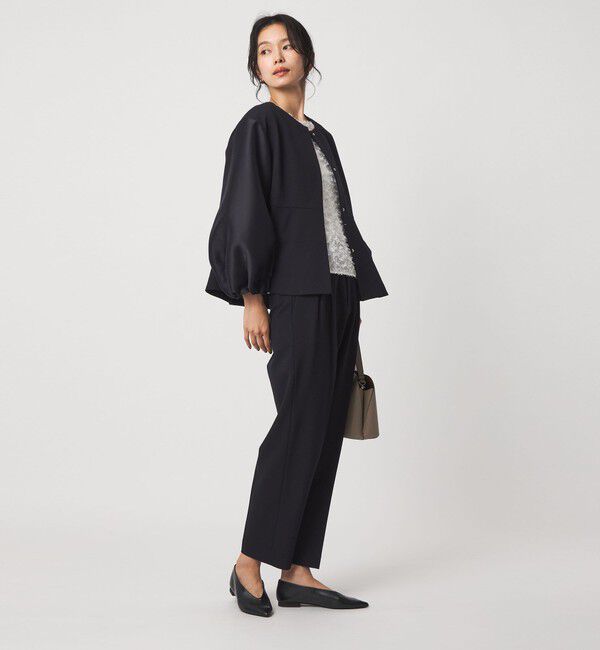 UNITED ARROWS green label relaxing「［size SHORTあり］fleurie(フルリー) フォルム ジャケット」|ノーカラージャケット|