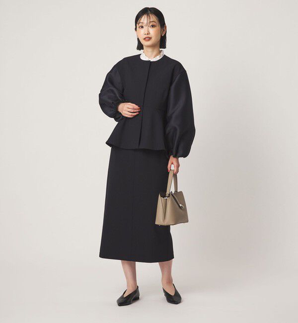 UNITED ARROWS green label relaxing「［size SHORTあり］fleurie(フルリー) フォルム ジャケット」|ノーカラージャケット|